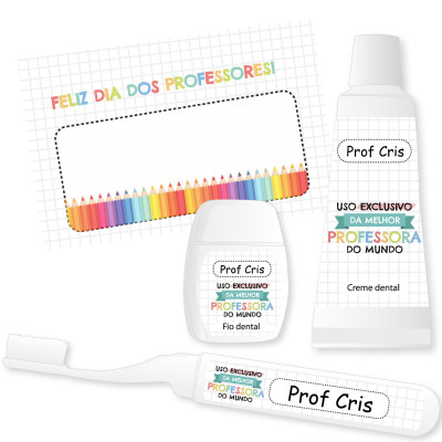 Kit Dental Dia dos Professores